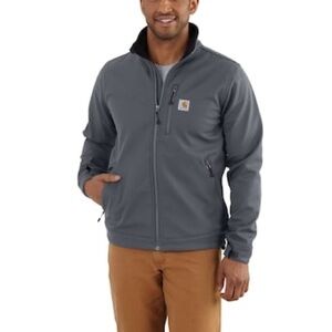 Carhartt Rain Defender Men's Charcoal Fleece Work jacket
